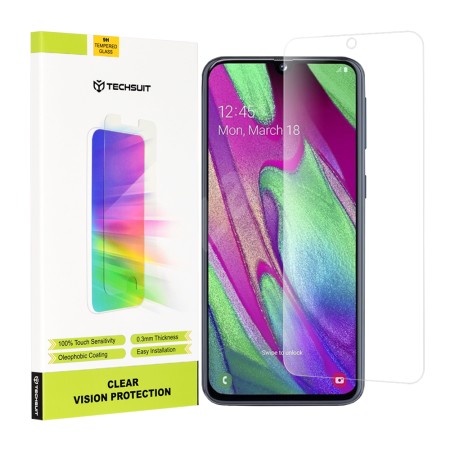 Folie pentru Samsung Galaxy A40 - Techsuit Clear Vision Glass - Transparent