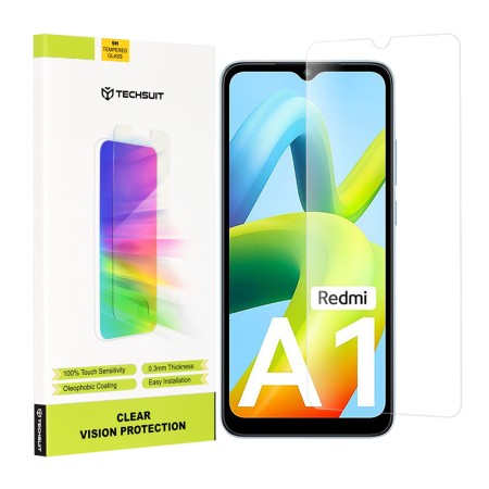 Folie pentru Xiaomi Redmi A1 / A1+ / A2 / A2+ - Techsuit Clear Vision Glass - Transparent