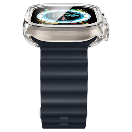 Husa pentru Apple Watch Ultra / Ultra 2 - Spigen Ultra Hybrid - Crystal Clear