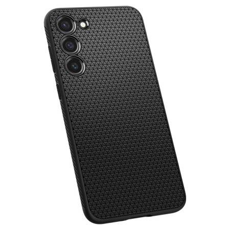 Husa pentru Samsung Galaxy S23 - Spigen Liquid Air - Matte Black