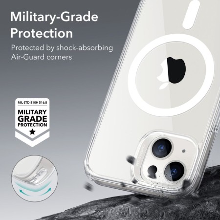 Husa pentru iPhone 14 / iPhone 13 - ESR Classic Hybrid HaloLock - Clear