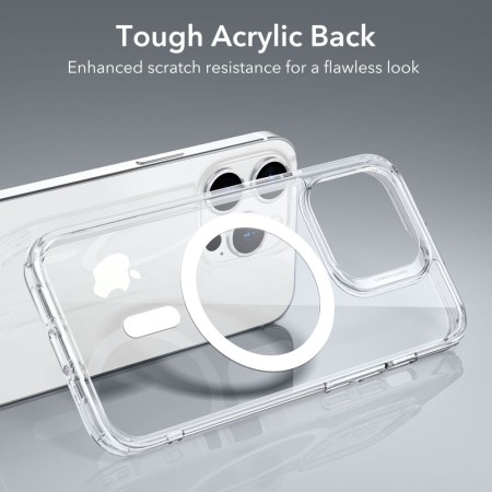 Husa pentru iPhone 14 Pro - ESR Classic Hybrid HaloLock - Clear