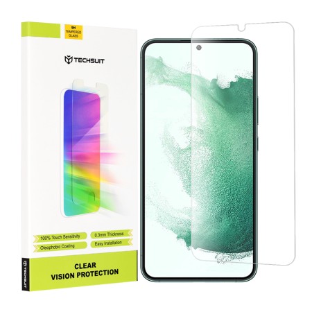 Folie pentru Samsung Galaxy S22 Plus 5G / S23 Plus / S24 Plus - Techsuit Clear Vision Glass - Transparent