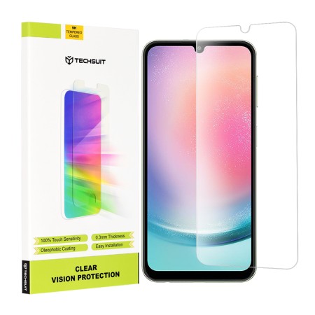 Folie pentru Samsung Galaxy A24 - Techsuit Clear Vision Glass - Transparent