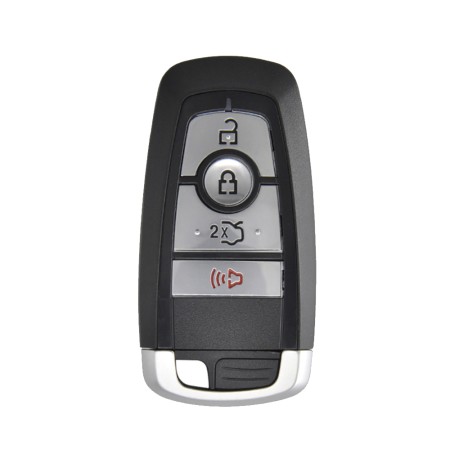 Husa pentru cheie Ford Fusion, Explorer, Ranger, Expedition, Mustang, Escape, Edge, Cobra, Shelby - Techsuit Car Key Case (2004.18) - Black