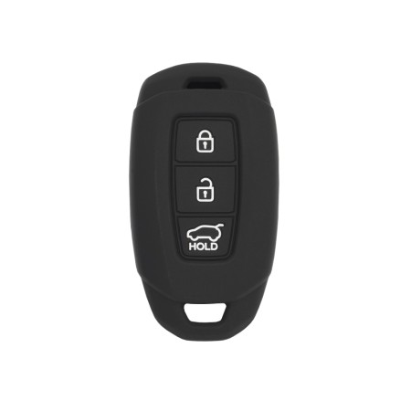 Husa pentru cheie Hyundai Kona, i30, Veloster, Pelisade - Techsuit Car Key Case (2003.22) - Black