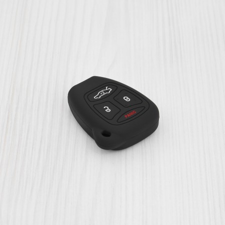 Husa pentru cheie Jeep Commander, Grand Cherokee/Dodge Charger - Techsuit Car Key Case (1035.01) - Black