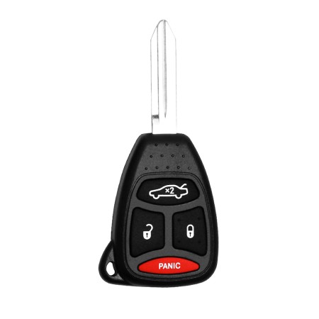 Husa pentru cheie Jeep Commander, Grand Cherokee/Dodge Charger - Techsuit Car Key Case (1035.01) - Black