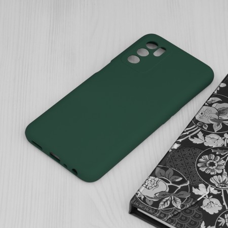 Husa pentru Oppo A16 / A16s / A54s - Techsuit Soft Edge Silicone - Dark Green