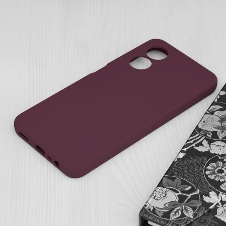 Husa pentru Oppo A17 - Techsuit Soft Edge Silicone - Plum Violet