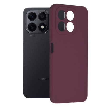 Husa pentru Honor X8a - Techsuit Soft Edge Silicone - Plum Violet