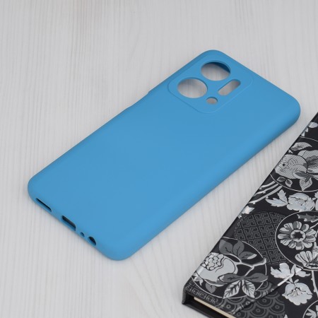 Husa pentru Honor X7a - Techsuit Soft Edge Silicone - Denim Blue