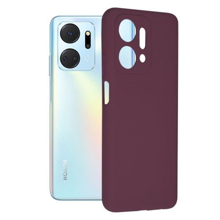 Husa pentru Honor X7a - Techsuit Soft Edge Silicone - Plum Violet