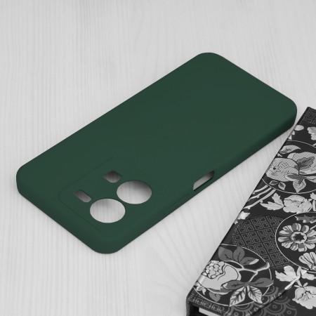 Husa pentru Vivo Y35 - Techsuit Soft Edge Silicone - Dark Green