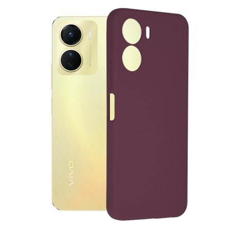 Husa pentru Vivo Y16 - Techsuit Soft Edge Silicone - Plum Violet