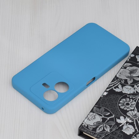 Husa pentru Vivo Y22s - Techsuit Soft Edge Silicone - Denim Blue