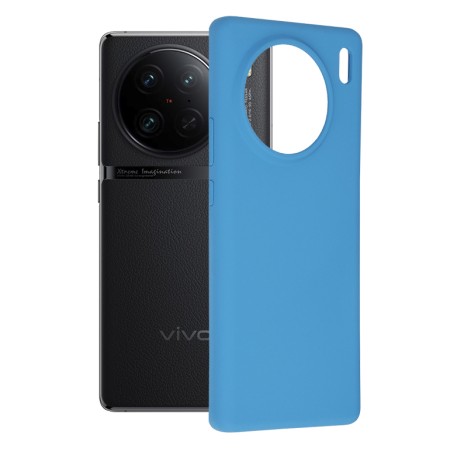 Husa pentru Vivo X90 Pro - Techsuit Soft Edge Silicone - Denim Blue