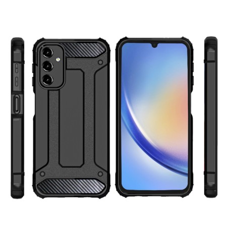 Husa pentru Samsung Galaxy A34 5G - Techsuit Hybrid Armor - Black