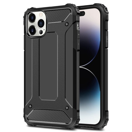 Husa pentru iPhone 14 Pro - Techsuit Hybrid Armor - Black