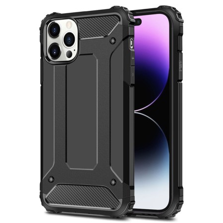 Husa pentru iPhone 14 Pro Max - Techsuit Hybrid Armor - Black