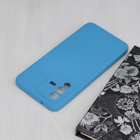 Husa pentru Vivo V23 5G - Techsuit Soft Edge Silicone - Denim Blue