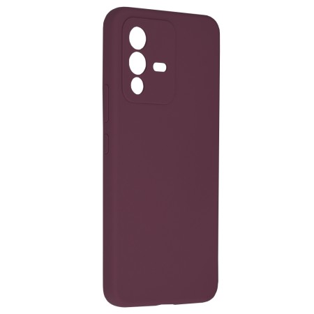 Husa pentru Vivo V23 5G - Techsuit Soft Edge Silicone - Plum Violet