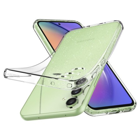 Huse pentru Samsung Galaxy A54 - Spigen Liquid Crystal Glitter - Crystal Quartz