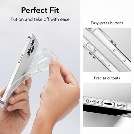 Husa pentru iPhone 14 Pro - ESR Project Zero - Clear