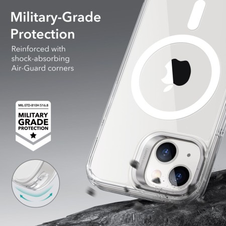 Husa pentru iPhone 13 / 14 - ESR Classic Kickstand HaloLock - Clear