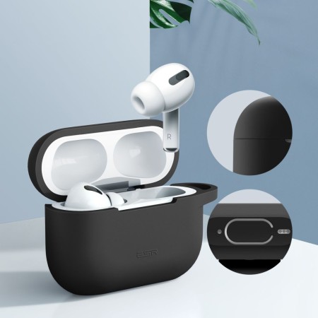 Husa pentru Apple AirPods Pro 1 / 2 - ESR Bounce - Black