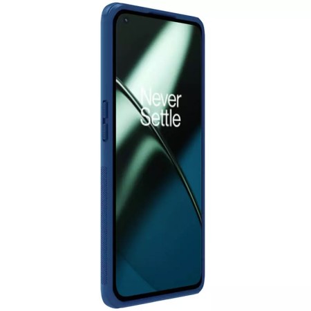 Husa pentru OnePlus 11 - Nillkin Super Frosted Shield - Blue