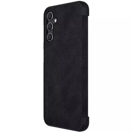 Husa pentru Samsung Galaxy A14 4G / 5G - Nillkin QIN Leather PRO Case - Black