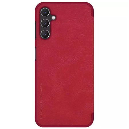 Husa pentru Samsung Galaxy A14 4G / 5G - Nillkin QIN Leather PRO Case - Red