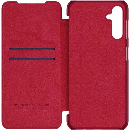 Husa pentru Samsung Galaxy A14 4G / 5G - Nillkin QIN Leather PRO Case - Red