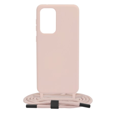 Husa pentru Samsung Galaxy A33 5G - Techsuit Crossbody Lanyard - Pink