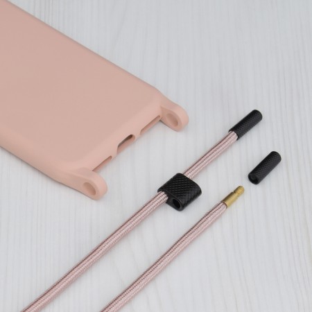 Husa pentru Xiaomi 12T / 12T Pro - Techsuit Crossbody Lanyard - Pink