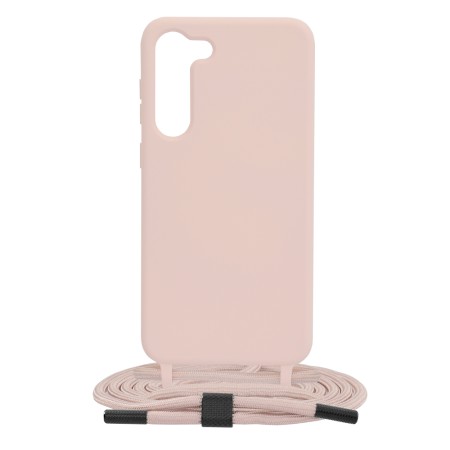 Husa pentru Samsung Galaxy S23 Plus - Techsuit Crossbody Lanyard - Pink