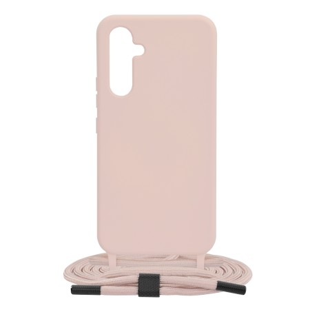 Husa pentru Samsung Galaxy A54 - Techsuit Crossbody Lanyard - Pink