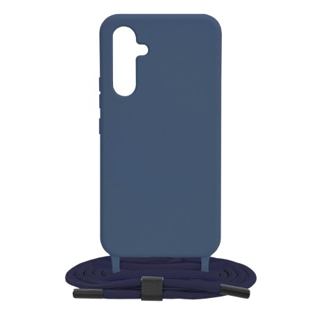 Husa pentru Samsung Galaxy A54 - Techsuit Crossbody Lanyard - Blue