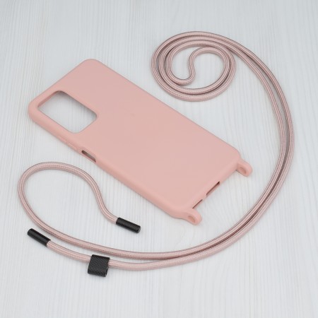 Husa pentru Xiaomi Redmi Note 11 Pro+ 5G - Techsuit Crossbody Lanyard - Pink