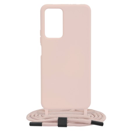 Husa pentru Xiaomi Redmi Note 11 Pro+ 5G - Techsuit Crossbody Lanyard - Pink