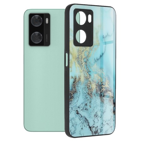 Husa pentru Oppo A57 4G / A57s / OnePlus Nord N20 SE - Techsuit Glaze Series - Blue Ocean