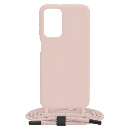 Husa pentru Samsung Galaxy A23 4G / A23 5G - Techsuit Crossbody Lanyard - Pink