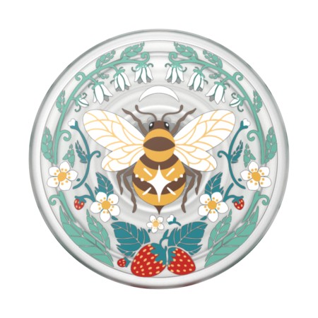 Suport pentru Telefon - Popsockets PopGrip - PlantCore Translucent Bee Boho