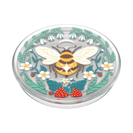 Suport pentru Telefon - Popsockets PopGrip - PlantCore Translucent Bee Boho