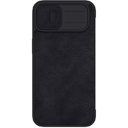 Husa pentru iPhone 13 / 14 - Nillkin QIN Leather PRO Case - Black