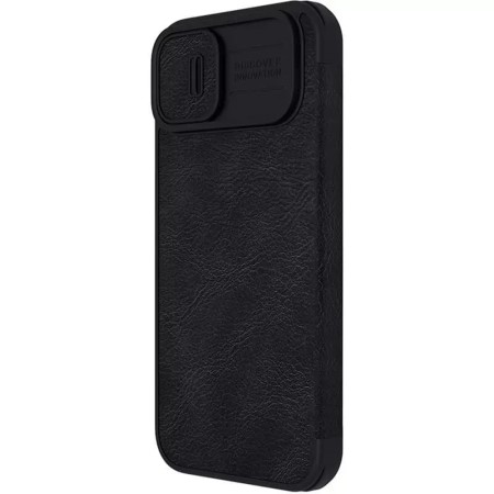 Husa pentru iPhone 13 / 14 - Nillkin QIN Leather PRO Case - Black