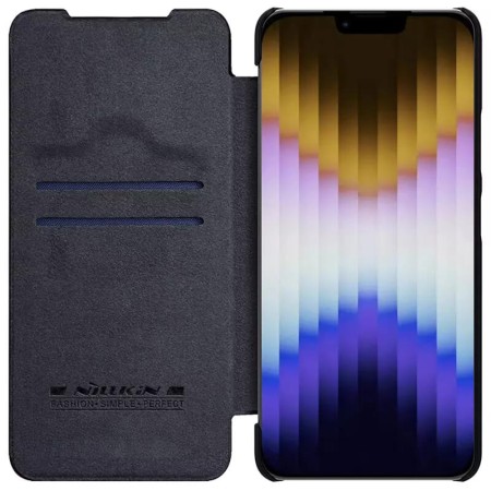 Husa pentru iPhone 13 / 14 - Nillkin QIN Leather PRO Case - Black