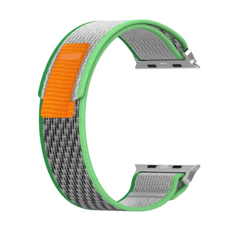 Curea pentru Apple Watch 1/2/3/4/5/6/7/8/9/SE/SE 2/Ultra/Ultra 2 (42/44/45/49mm) - Techsuit Watchband (W039) - Green / Green