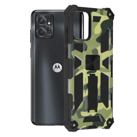 Husa pentru Motorola Moto G Power 5G - Techsuit Blazor Series - Camo Lime